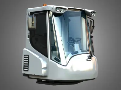 Loader L538 Cabin 3D model