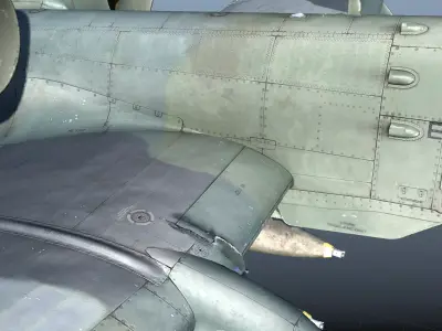 A-10 Thunderbolt High Quality 3d scan 3D model