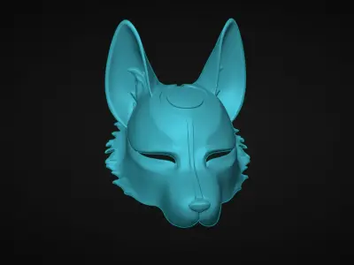 KITSUNE MASK 3D print model