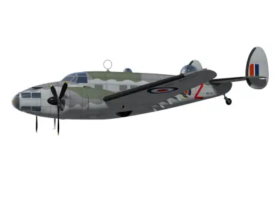 Lockheed Hudson 3D model