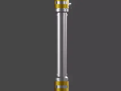 Temple Guard Lightsaber Free 3D model