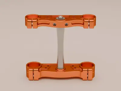 Triple Clamp Supermoto VmRacing 3D model
