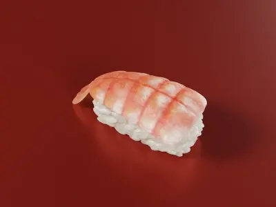 Sushi 3D model