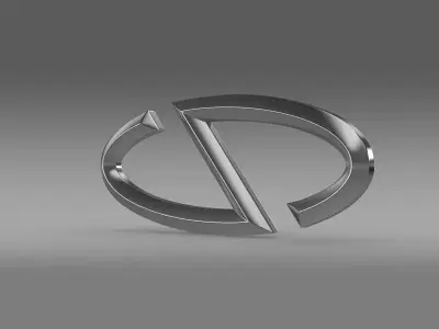 Solaris logo 3D model