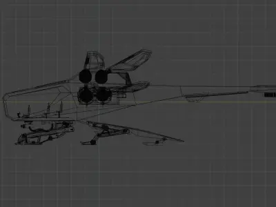 Dune Ornithopter 3D model