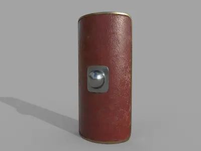 Roman Scutum Shield 3D model