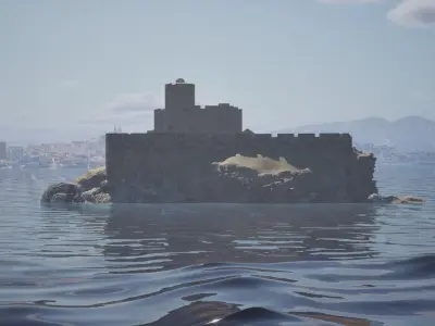 Chateau d if 3D model