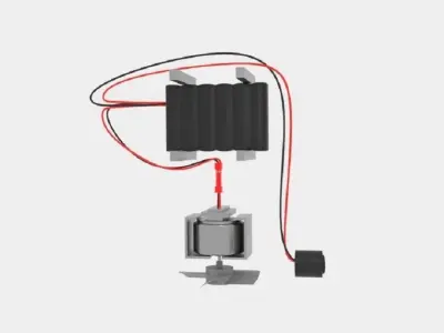  Smoke Product System Low-poly 3D model