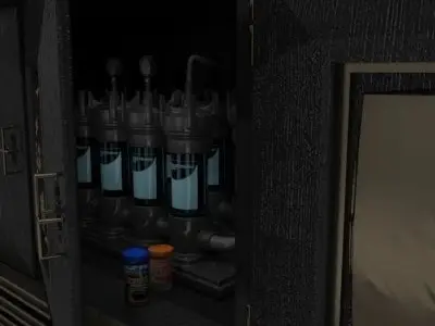 Complete Terrarium and Stand - Equipment 3D model