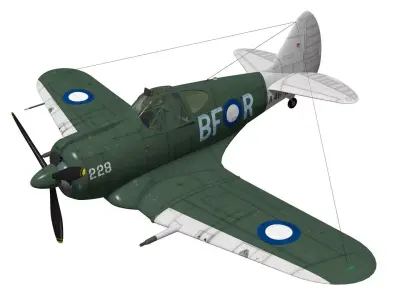 CAC CA-12 Boomerang 3D model