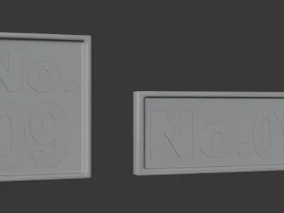 Modular Shop No 09 Free low-poly 3D model