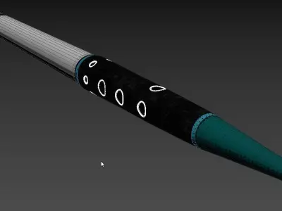 Anti-Ballistic Defense Missile 3D model