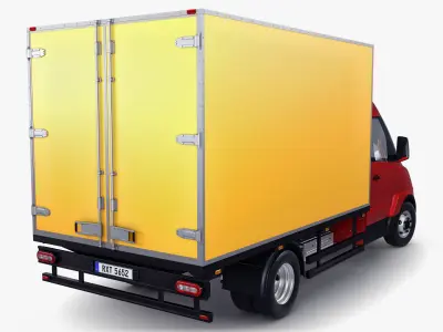 Generic Box Truck M 3 3D model