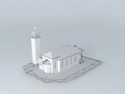 Church of the Holy Stanislaus Kostka Free 3D model
