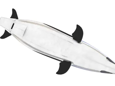Seabreacher killer whale 3D model