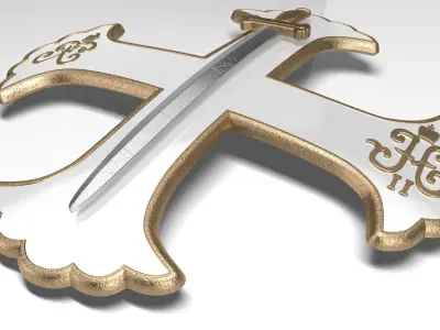 The order of the Semenovsky regiment Free 3D model