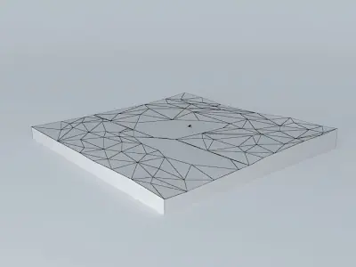 MANTA - hovercraft sketchyphysics Free 3D model