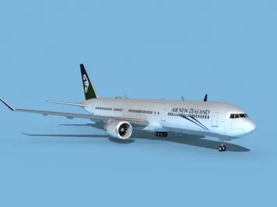 Boeing 767-400 Air New Zealand 3D model