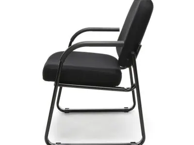 Jude Fabric Seat Waiting Room Chair 3D model