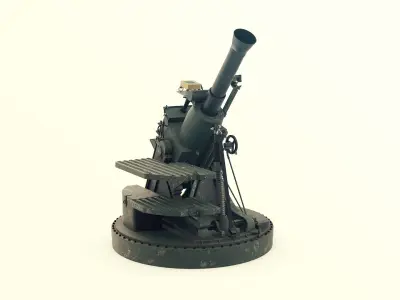 RMS6L 120 Mortar System 3D model purchase