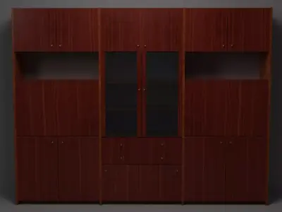 USSR Cabinet Free low-poly 3D model