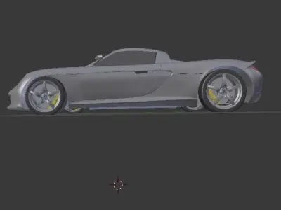 porsche gt Free 3D model