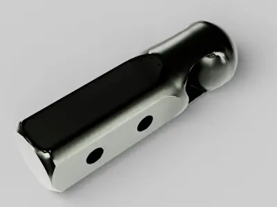 Tow hitch Low-poly 3D model