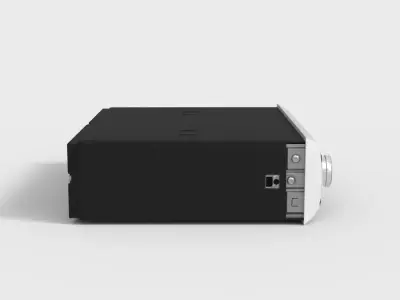 BOSS MARINE RECEIVER CAR RADIO Low-poly 3D model