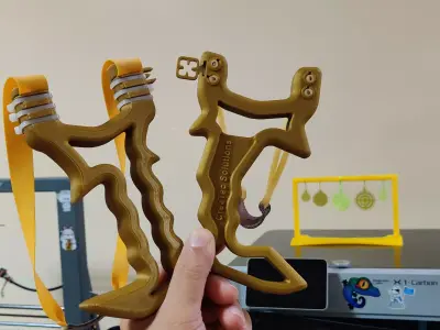 Powerful and Accurate Stinger SlingShots 3D print model