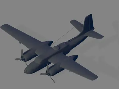 A-26B-50 3D model