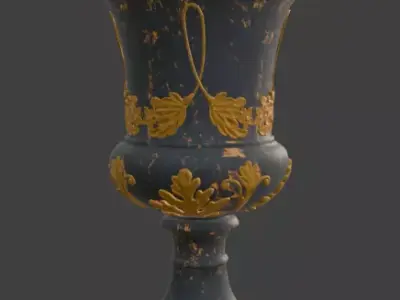 old goblet Free 3D model