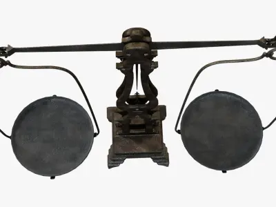 Restoration Hardware SCALES OF JUSTICE 3D model