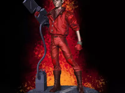 Kanade from Akira 3D print model