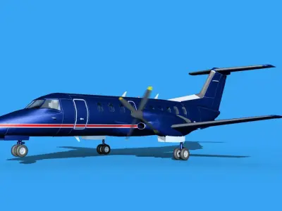 Embraer EMB120 Corporate 3 3D model