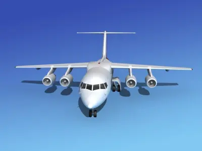 BAe 146-100 Qantas Link 3D model