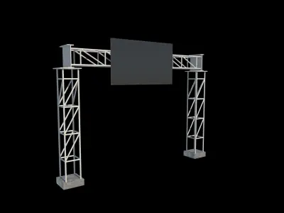 Billboard 3D Model 3D model
