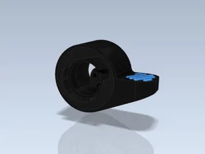 Finger Speed Dial Throttle Accelerator for Xiaomi scooter 3D model