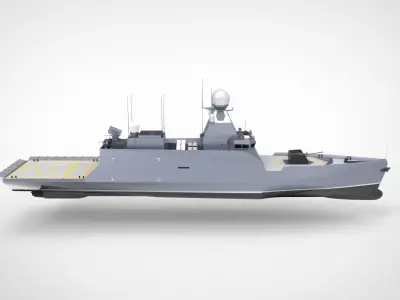 Corvette type x 3D model