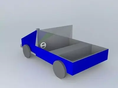 JEEP truck Free 3D model