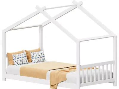 Hogansville Twin Bed Free 3D model
