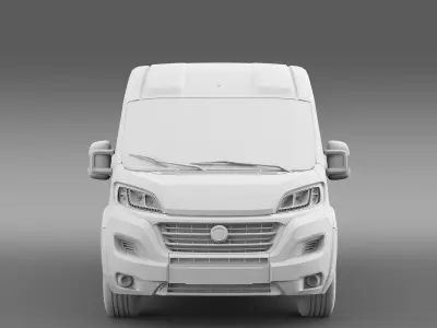 Fiat Ducato Maxi Van L3H2 2015 3D model
