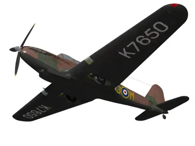 Fairey Battle 3D model