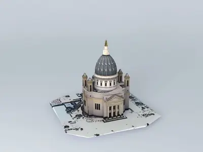 Basilica of Our Lady of Itati 3D model
