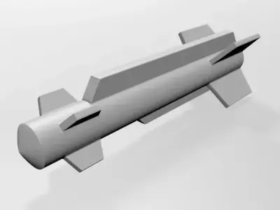 Missile 03 3D model