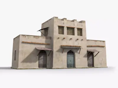 Arab xx3 Low-poly 3D model