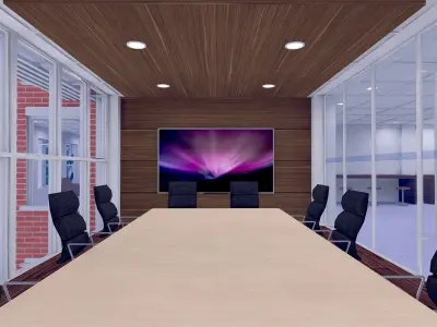 TV SHC Quick Office LM Low-poly 3D model