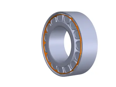 Taper Roller Bearing Free 3D model