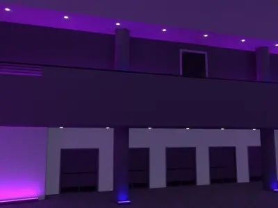 Conference Hall 3D model
