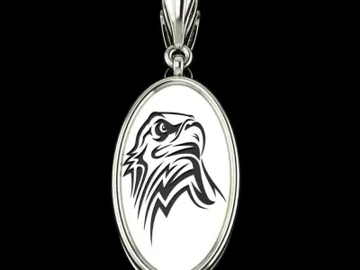 Eagle pendant Free 3D print model