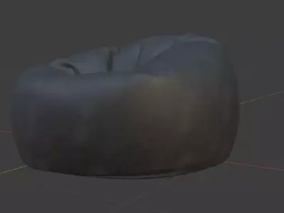 Bean Bag Free 3D model get